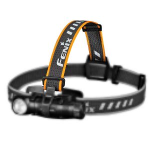 Fenix Headband (Grey / Orange) (Over Head)
