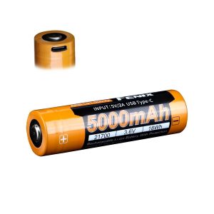 Fenix ARB-L21-5000U 21700 USB-C 3.6 Volt Battery