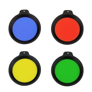 4 Colour Filter Set For Fenix HT18/18R Long Range Torch - All Models