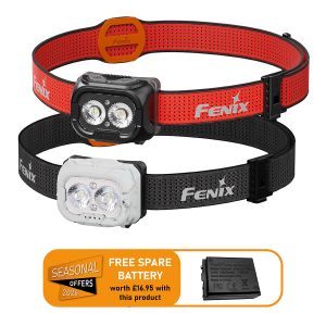 Fenix HL18R-T V2.0 Trail Running Headlamp With Free Spare Battery