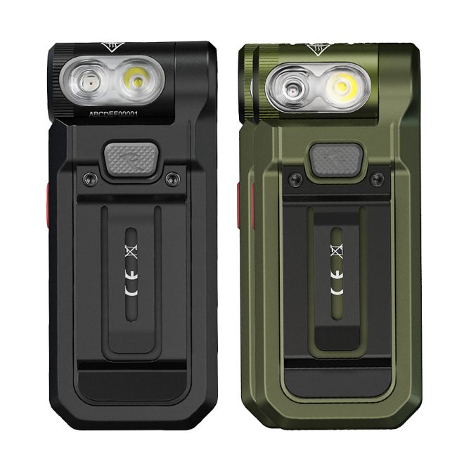 Fenix SW05R White and Red LED, Multipurpose Clip Torch