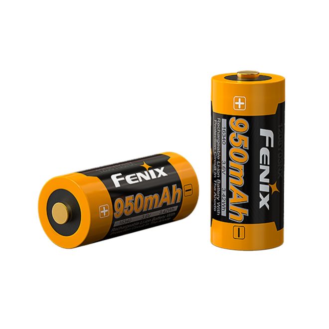Fenix ARB-L16-950P High Capacity 16340 Battery