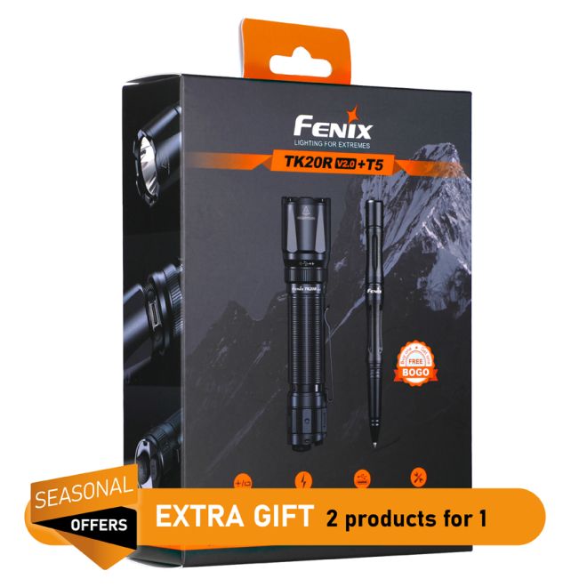 Fenix TK20R V2 Torch With Free T5 Tactical Pen