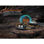Fenix HM75R Dual Power Source Industrial Headlamp (With Battery Extender)