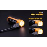 Fenix ARB-L14-1600U 14500 Micro USB 1.5 Volt Battery (AA Replacement)