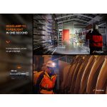 Fenix HM71R Headlamp With Free Spare Battery