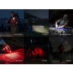 Fenix SW05R White and Red LED, Multipurpose Clip Torch