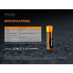 Fenix ARB-L18-3000P 18650 High Power 3.6 Volt Battery