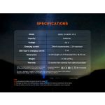 Fenix ARB-L18-3400U V3 18650 USB-C 3.6 Volt Battery