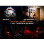 Fenix HM75R Dual Power Source Industrial Headlamp (With Battery Extender)