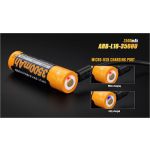 Fenix ARB-L18-3500U 18650 Micro USB 3.6 Volt Battery