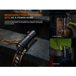 Fenix HM75R Dual Power Source Industrial Headlamp (With Battery Extender)