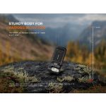 Fenix SW05R White and Red LED, Multipurpose Clip Torch