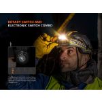 Fenix HM75R Dual Power Source Industrial Headlamp (With Battery Extender)