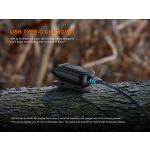 Fenix HM65R-T V2.0 Headlamp with Free E04R Black