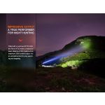 Fenix HT32 White - Red - Green LED Torch