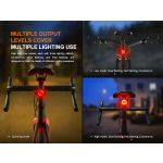 Fenix BC06R Rechargeable Rear Bike Light With Braking Function