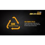 Fenix ARB-L14-1600U 14500 Micro USB 1.5 Volt Battery (AA Replacement)