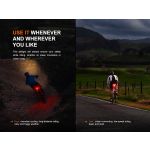 Fenix BC06R Rechargeable Rear Bike Light With Braking Function