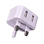 Vibe Mains Charger With Dual USB outputs