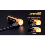 Fenix ARB-L18-2600U 18650 Micro USB 3.6 Volt Battery