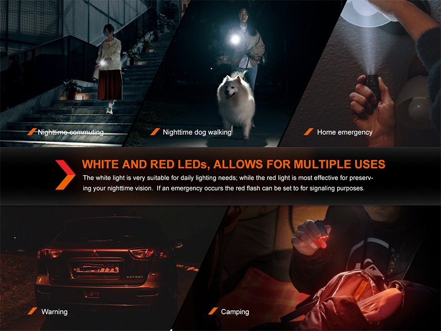 Fenix E03R v2.0 Keychain Light