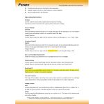 Fenix HL40R Focusing Headlamp - DISCONTINUED