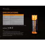 Fenix ARB-L21-4000P 21700 High Power 3.6V Battery