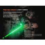 Fenix GL23R Tactical Rail Light With Green Laser