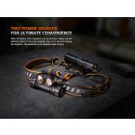 Fenix HM75R Dual Power Source Industrial Headlamp (With Battery Extender)