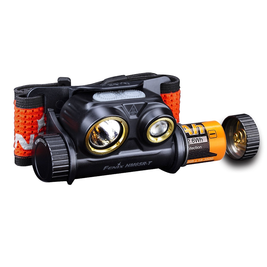 Lampe frontale Fenix HM65R-DT - Spécial trail - 1500 lumens